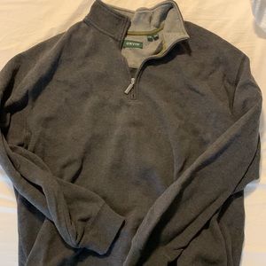 Orvis Quarter Zip Pullover Sweatshirt